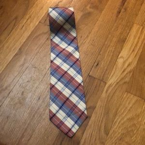 Red White And Blue Faconnable Tie